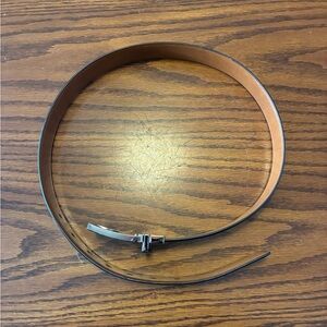 Sonoma Goods for Life Men Genuine Leather Reversable Dress Belt Size Small 30-32
